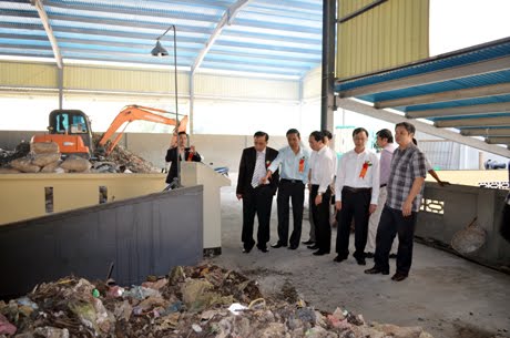 Quy hoạch tổng thể khu chôn lấp chất thải rắn và các công trình xử lý đi kèm đạt tiêu chuẩn môi trường Việt Nam