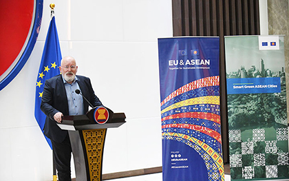 Hợp tác ASEAN - EU hướng tới thành phố xanh, thông minh