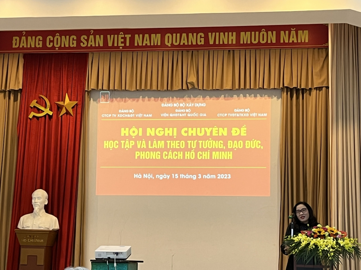Hội nghị học tập, quán triệt chuyên đề về “Học tập và làm theo tư tưởng, đạo đức, phong cách Hồ Chí Minh”