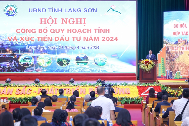Hội nghị công bố Quy hoạch và xúc tiến đầu tư tỉnh Lạng Sơn năm 2024