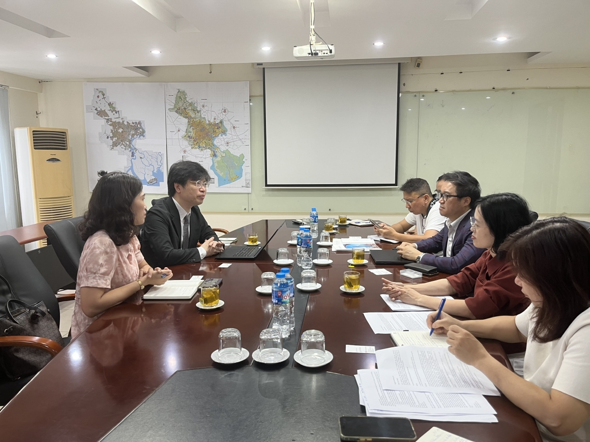 Lãnh đạo VIUP tiếp lãnh đạo Tập đoàn Nihon Sekkei (Nhật Bản)