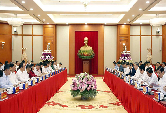 Tiếp tục tăng cường lãnh đạo, chỉ đạo công tác tổ chức đại hội đảng bộ các cấp tiến tới Đại hội XIV của Đảng