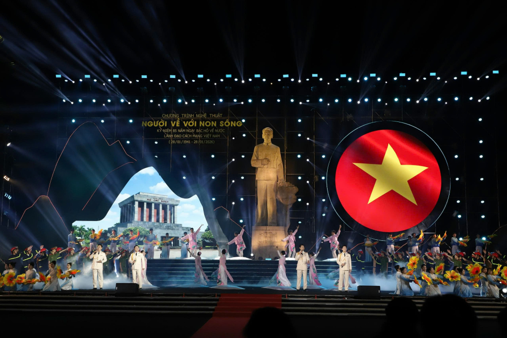 Chương trình nghệ thuật kỷ niệm 85 năm Ngày Bác Hồ về nước lãnh đạo cách mạng Việt Nam (28/01/1941 - 28/01/2026)
