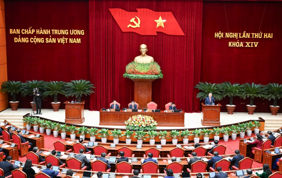 Khai mạc Hội nghị lần thứ hai Ban Chấp hành Trung ương Đảng khóa XIV