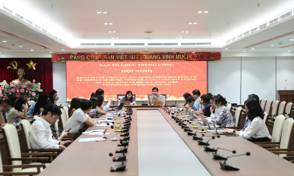 Hà Nội tạo chuyển biến thực chất trong công tác xây dựng Đảng