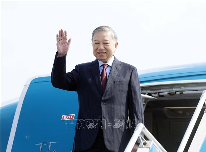 Tổng Bí thư, Chủ tịch nước Tô Lâm lên đường thăm cấp Nhà nước Cộng hòa Ấn Độ