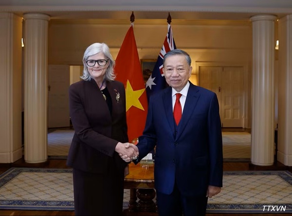 Tổng Bí thư, Chủ tịch nước Tô Lâm hội kiến Toàn quyền Australia