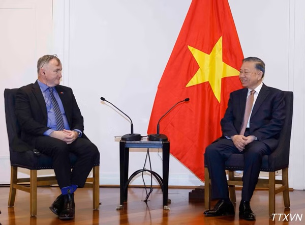 Tổng Bí thư, Chủ tịch nước Tô Lâm tiếp lãnh đạo một số doanh nghiệp tại Australia