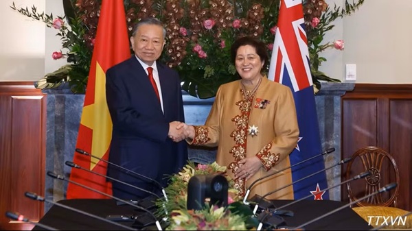 Tổng Bí thư, Chủ tịch nước Tô Lâm hội kiến với Toàn quyền New Zealand Dame Cindy Kiro