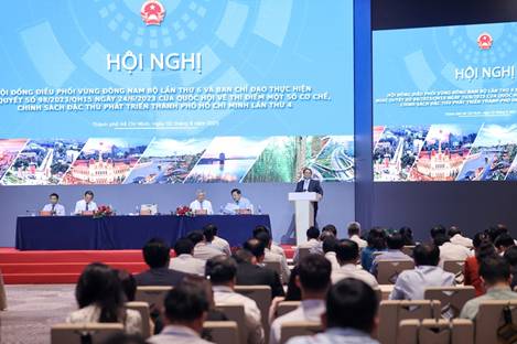 Thủ tướng: TPHCM và Đông Nam Bộ đều có không gian phát triển mới, cần hành động quyết liệt hơn để kiến tạo phát triển