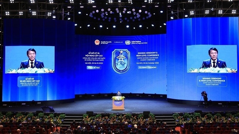 Bế mạc Lễ mở ký Công ước Liên hợp quốc về chống tội phạm mạng