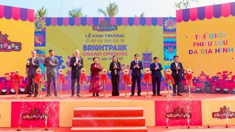 Khai trương Tổ hợp Công viên Giải trí BRIGHTPARK tại tỉnh Ninh Bình