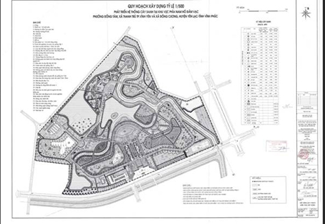 Đầm Vạc được đầu tư 610 tỉ đồng phát triển cây xanh ở phía Nam