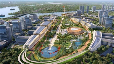  Ba phương án đoạt giải thi tuyển kiến trúc Trung tâm chính trị-hành chính Đồng Nai