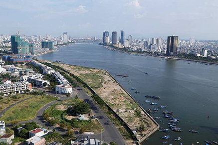 Điều chỉnh quy hoạch, tăng diện tích cây xanh và không gian công cộng của dự án bên bờ sông Hàn