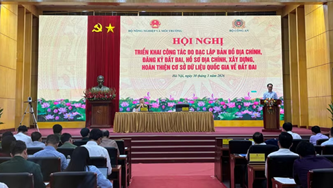 Đẩy nhanh xây dựng cơ sở dữ liệu quốc gia về đất đai trong năm 2026