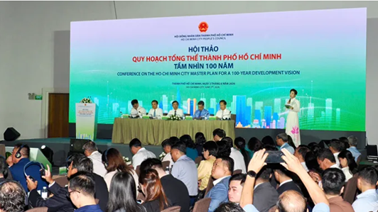 Quy hoạch tổng thể TP. Hồ Chí Minh tầm nhìn 100 năm: Tái cấu trúc không gian phát triển