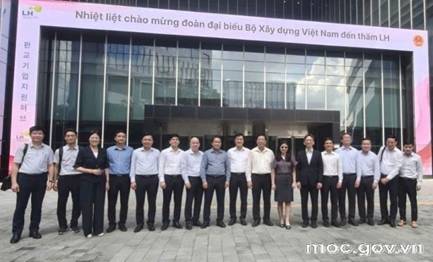 Bộ trưởng Trần Hồng Minh thăm và làm việc tại Hàn Quốc, thúc đẩy hợp tác phát triển nhà ở xã hội và đô thị thông minh