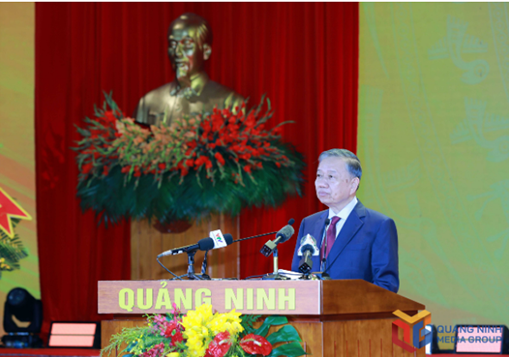 Tổng Bí thư, Chủ tịch nước Tô Lâm dự Lễ công bố Nghị quyết của Quốc hội về thành lập thành phố Quảng Ninh