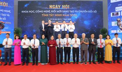 Khai mạc Ngày Hội Khoa học, Công nghệ, Đổi mới Sáng tạo và Chuyển đỏi số tỉnh Tây Ninh năm 2026    