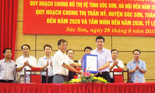 Hanoi announces three master plans in Soc Son suburban district