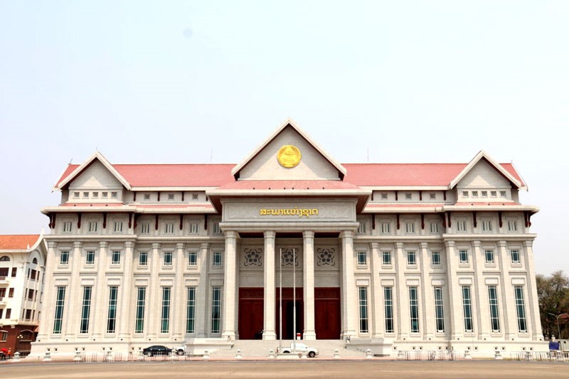 Viet Nam-funded New National Assembly Building Handed over to Laos