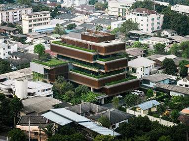 Văn phòng Inter Crop: “Ruộng bậc thang” giữa lòng thành phố