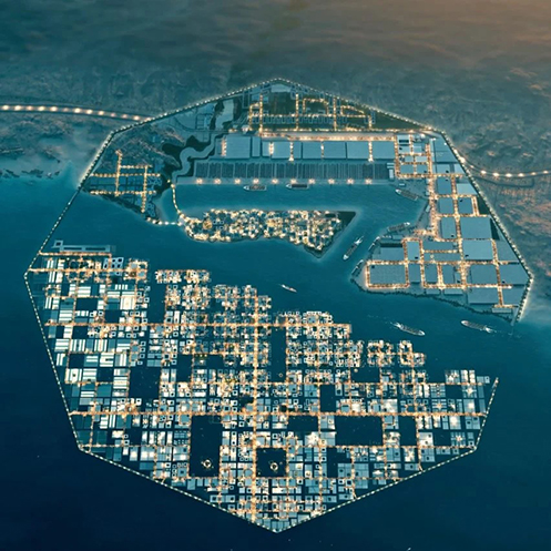 Công bố quy hoạch cho thành phố nổi ở Saudi Arabia