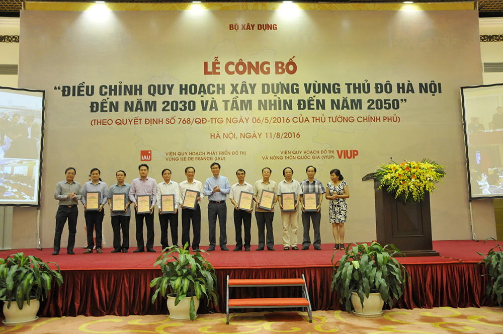 Hội nghị công bố Điều chỉnh QHXD Vùng Thủ đô Hà Nội đến năm 2030 và tầm nhìn đến năm 2050