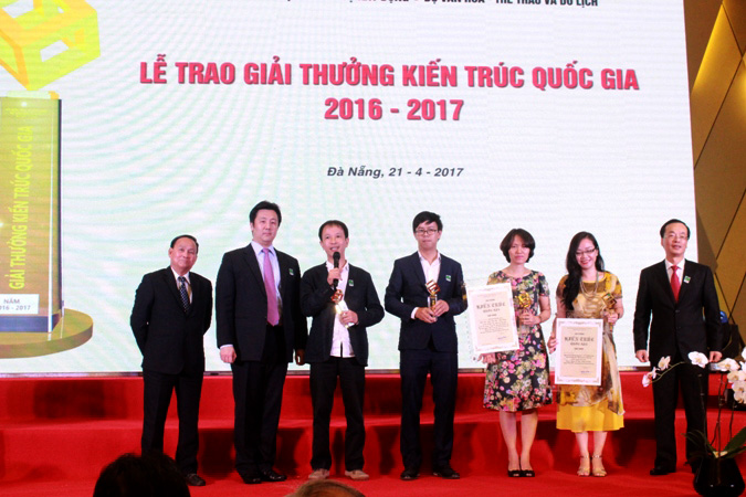 VIUP được vinh danh tại Lễ trao giải thưởng Kiến trúc quốc gia năm 2016 - 2017