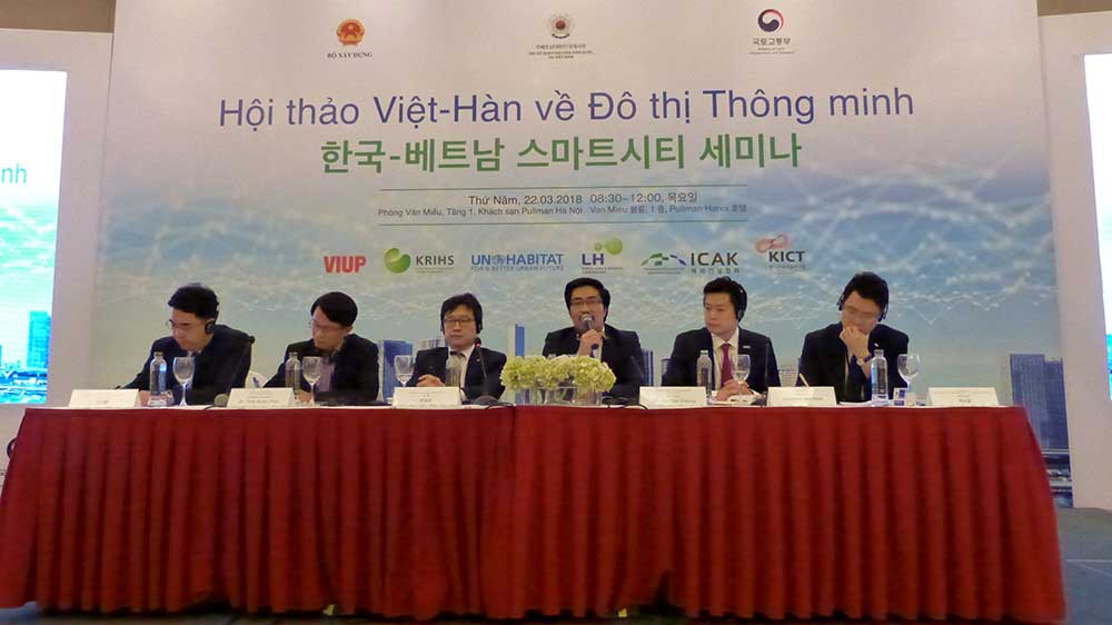 Việt - Hàn chia sẻ kinh nghiệm về Đô thị thông minh