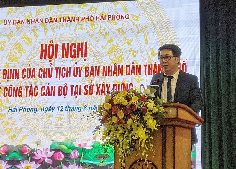 Hải Phòng có tân Giám đốc Sở Xây dựng