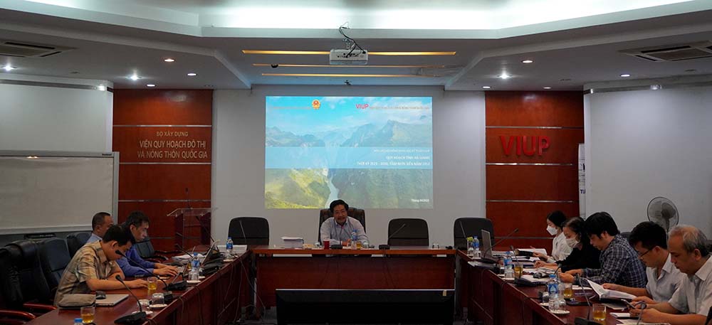 Hội đồng KHKT VIUP họp góp ý Quy hoạch tỉnh Hà Giang thời kỳ 2021 – 2030, tầm nhìn đến năm 2050 