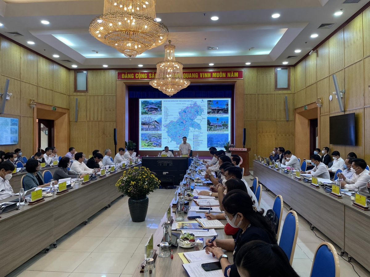 Hội thảo tham vấn về quy hoạch Hà Giang thời kỳ 2021-2030, tầm nhìn đến năm 2050