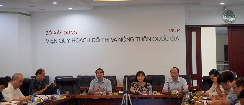 Hội thảo khoa học đề tài “Nghiên cứu cơ sở khoa học và thực tiễn để cung cấp luận cứ cho việc sửa đổi bổ sung quy định của pháp luật về quy hoạch đô thị” (Nội dung tập trung vào các luận cứ từ kinh nghiệm quốc tế)