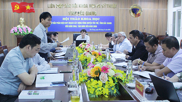 Hội thảo khoa học tư vấn phản biện quy hoạch xây dựng vùng huyện Yên Thế