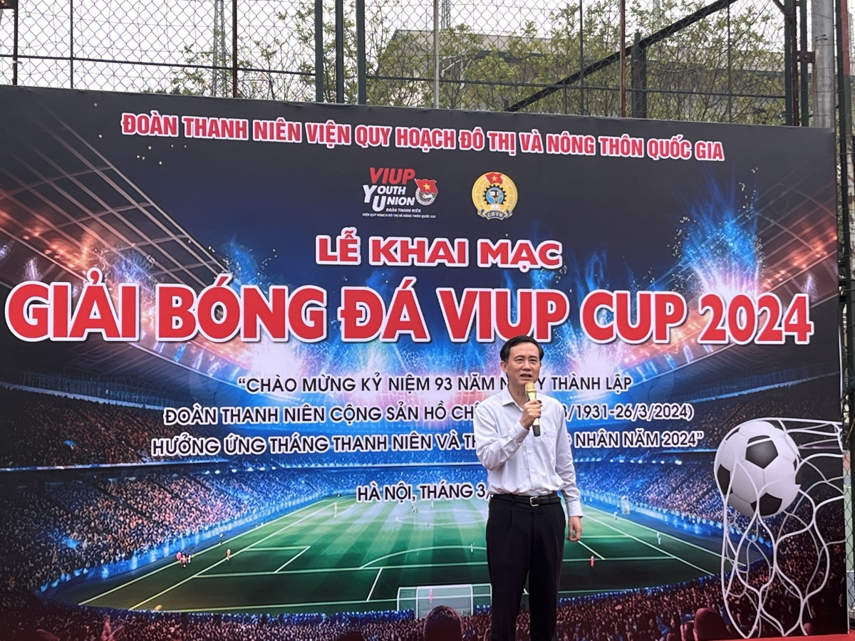 Chính thức khởi tranh giải bóng đá VIUP CUP 2024