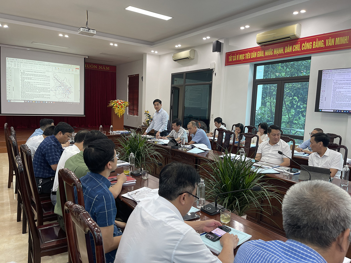 Hội nghị thẩm định đồ án quy hoạch xây dựng vùng huyện Văn Yên, tỉnh Yên Bái đến năm 2030, tầm nhìn đến năm 2050