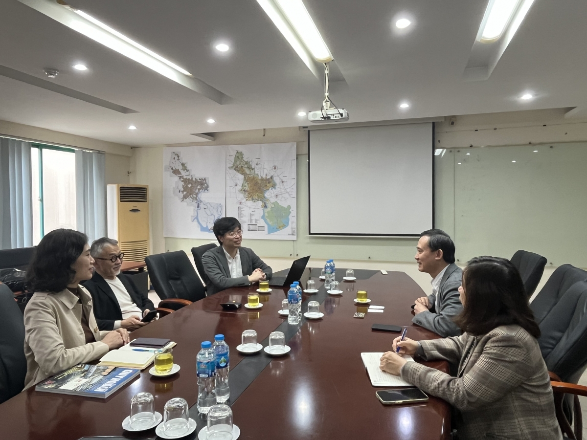 Lãnh đạo VIUP tiếp lãnh đạo Tập đoàn Nihon Sekkei (Nhật Bản)