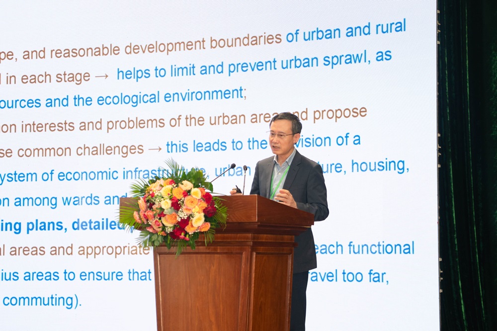 Viện trưởng VIUP tham dự và trình bày tham luận tại Diễn đàn Phát triển bền vững Việt Nam năm 2026 với chủ đề “Quy hoạch chiến lược địa phương: Phát triển – Bảo tồn – Thích ứng – Kết nối”.