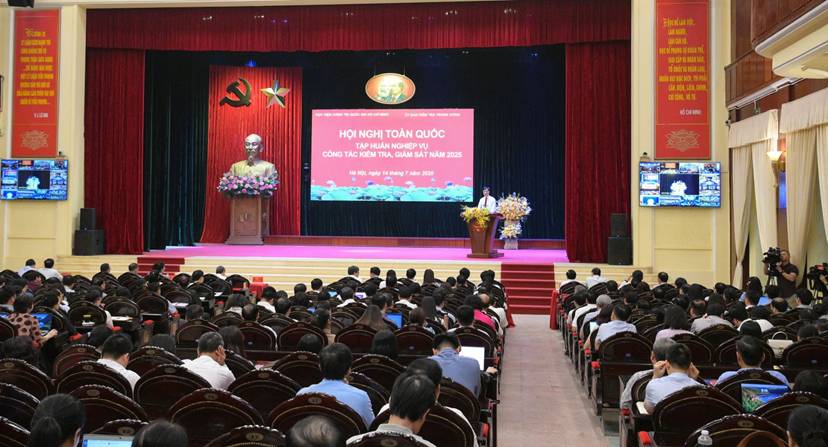 Hơn 43,5 nghìn đại biểu tham dự Hội nghị toàn quốc tập huấn nghiệp vụ công tác kiểm tra, giám sát