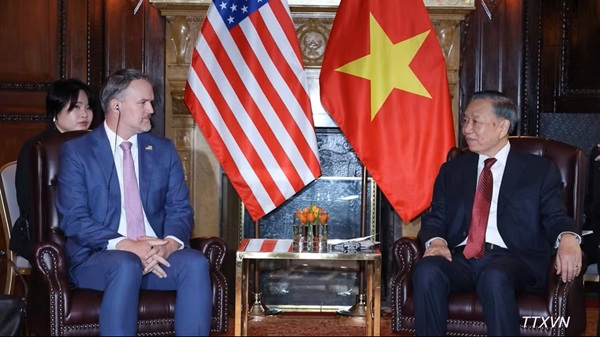 Tổng Bí thư, Chủ tịch nước Tô Lâm tiếp Trưởng Đại diện Thương mại Hoa Kỳ Jamieson Greer