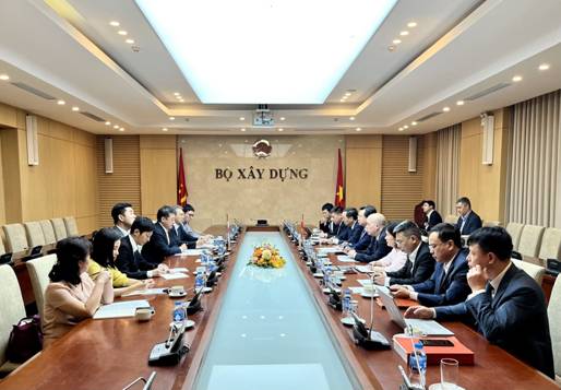 Bộ trưởng Nguyễn Thanh Nghị tiếp Trưởng đại diện JICA Việt Nam