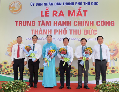 TP Thủ Đức ra mắt mô hình trung tâm hành chính công đầu tiên của TPHCM