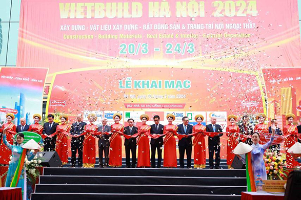 Khai mạc Triển lãm quốc tế VIETBUILD Hà Nội 2024