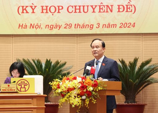 Hội đồng nhân dân thành phố Hà Nội họp, xem xét thông qua Quy hoạch Thủ đô thời kỳ 2021-2030, tầm nhìn đến năm 2050