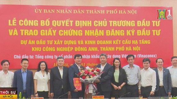 Hà Nội có thêm khu công nghiệp 300 ha tại Đông Anh