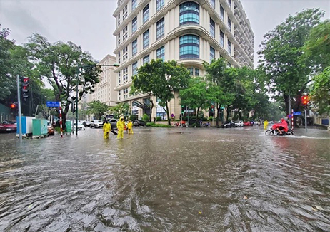 Hà Nội xây bể ngầm chống ngập khu vực phố cổ