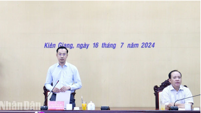 Kiên Giang tìm giải pháp chống ngập cho thành phố Rạch Giá