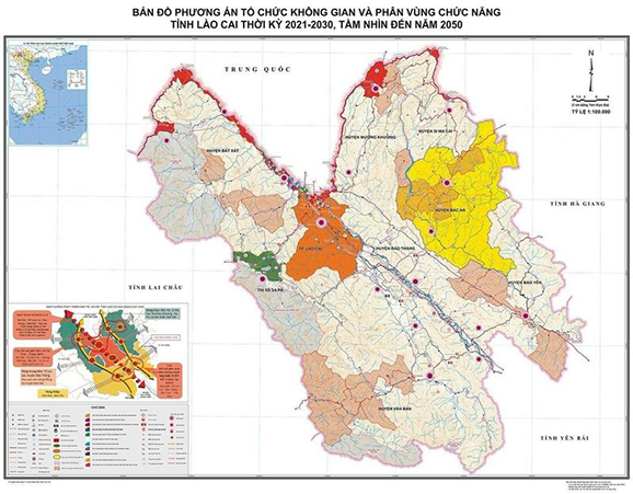 Quy hoạch tỉnh Lào Cai thời kỳ 2021 - 2030, tầm nhìn đến năm 2050